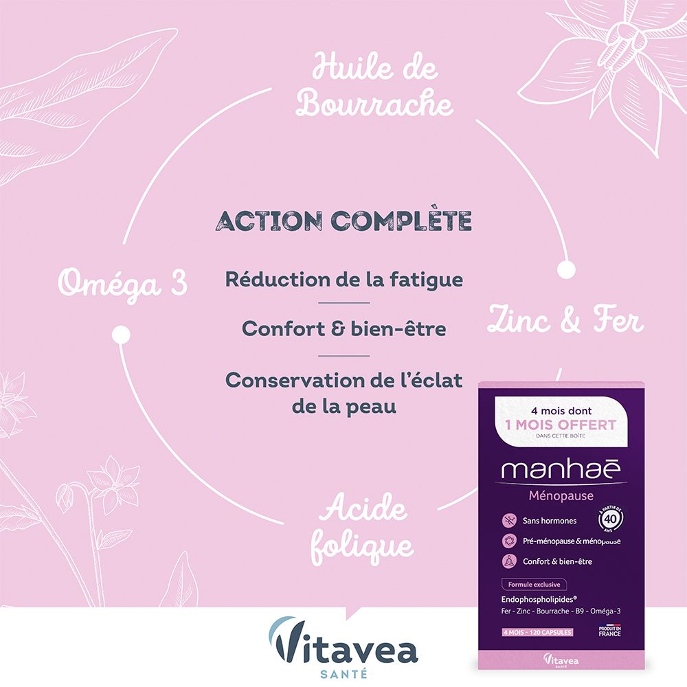 Nutrisanté Manhaé + 1 Mois GRATUIT