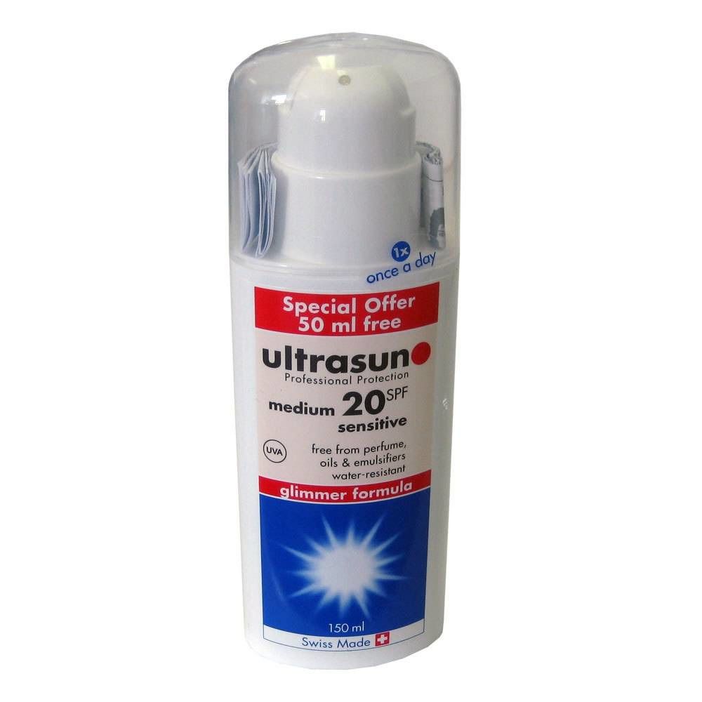 Ultrasun Medium SPF20 Sensitive Dispenser