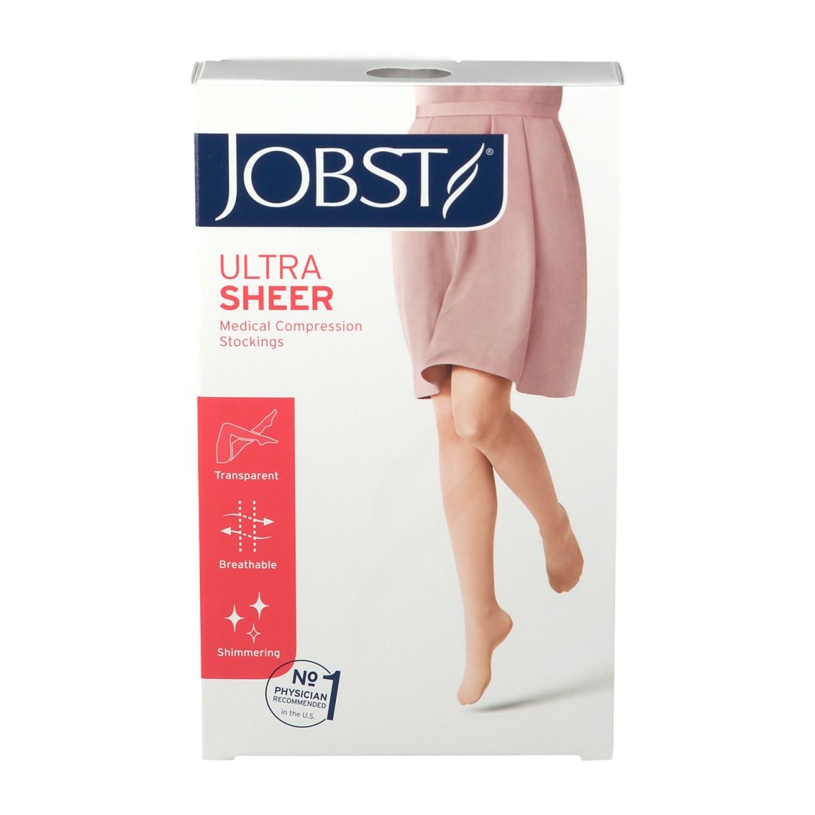 Jobst Ultrasheer Comfort  K1 Kniekous Natural M