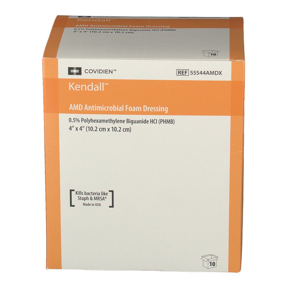 Kendall Amd Pansement Mousse Stérile 10x10cm