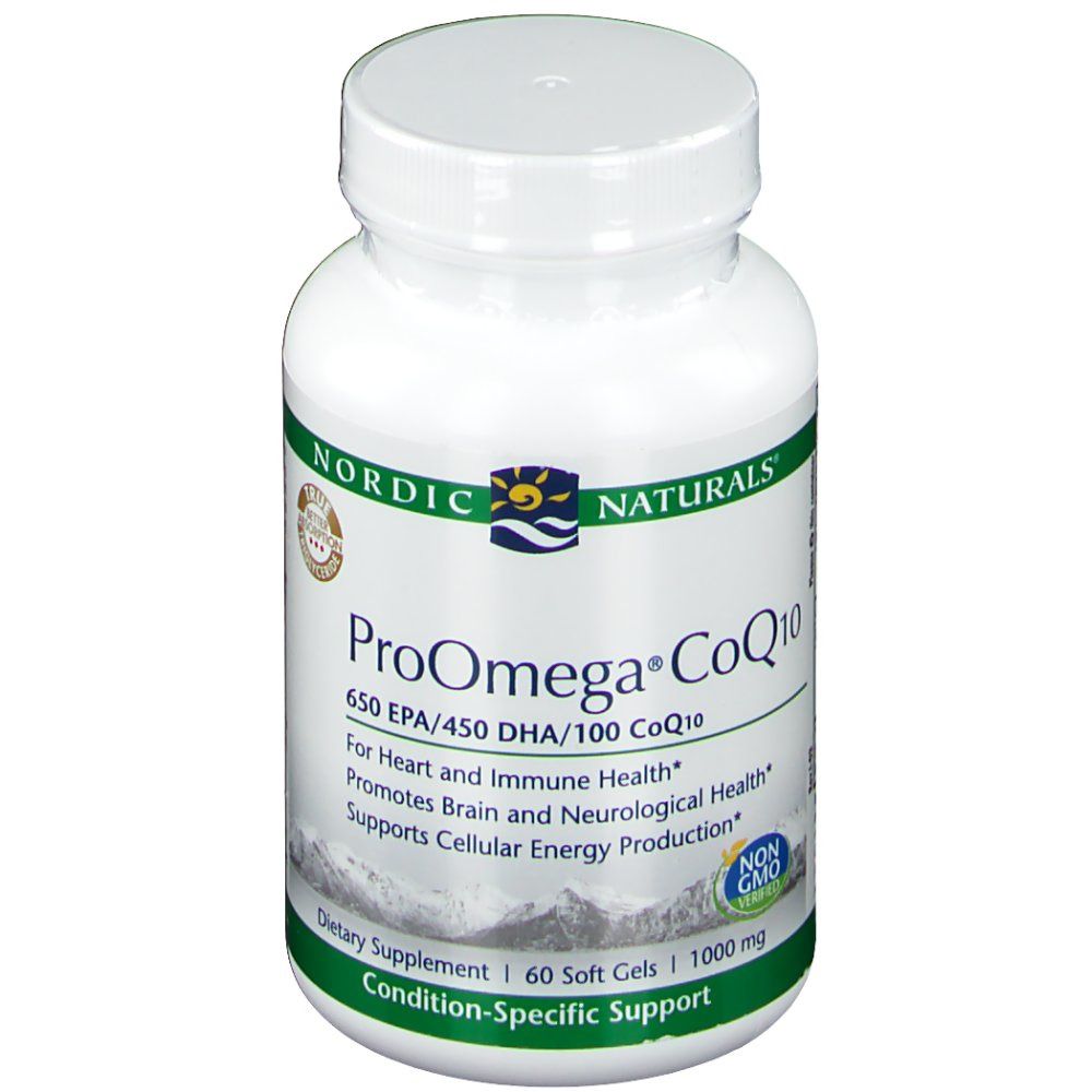 Nordic Proomega Co Q10 Softcaps