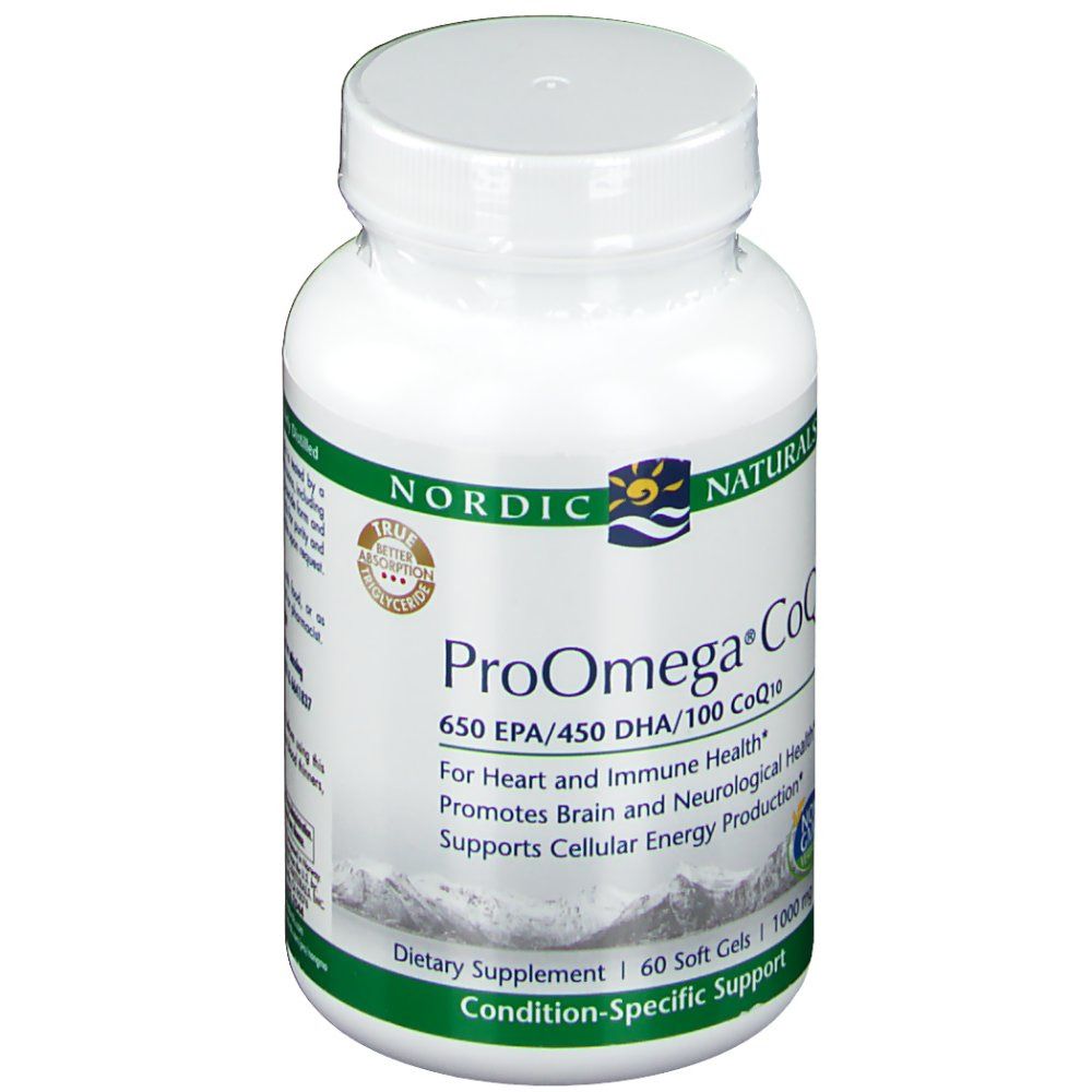 Nordic Proomega Co Q10 Softcaps