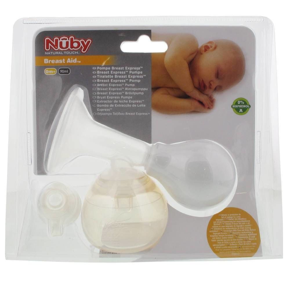 Nuby Natural Touch Tire-Lait Compact