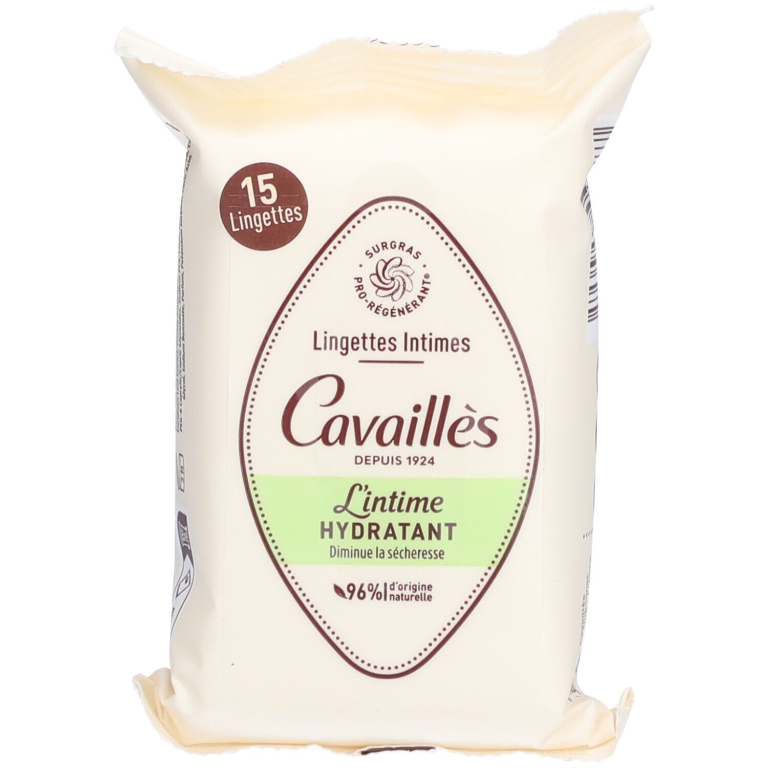 Roge Cavailles Lingettes Intime Spécial Sécheresse