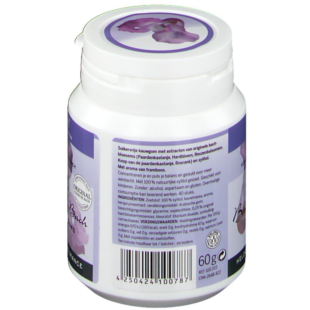 Fleurs de Bach Chewing-gum N41 Concentration S/Sucre