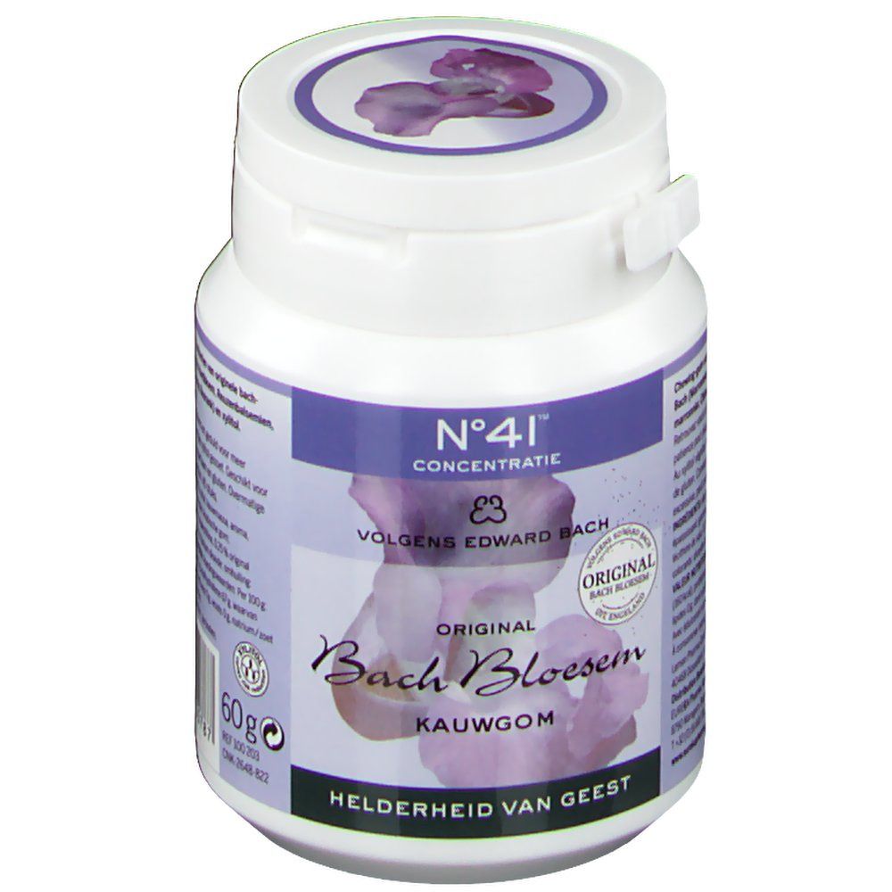 Fleurs de Bach Chewing-gum N41 Concentration S/Sucre