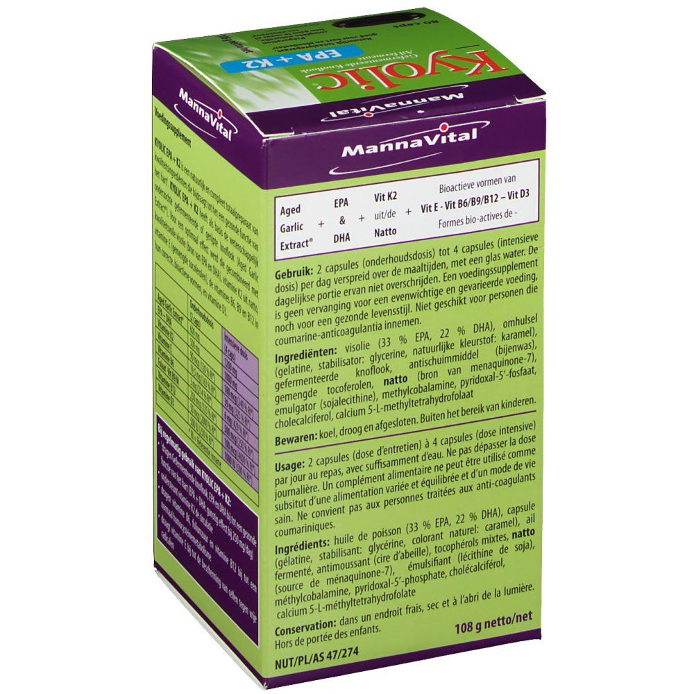 Mannavital Kyolic EPA Plus