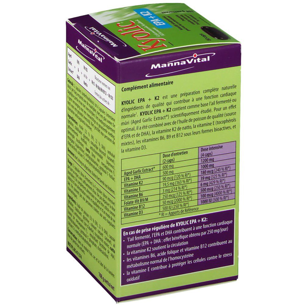 Mannavital Kyolic EPA Plus