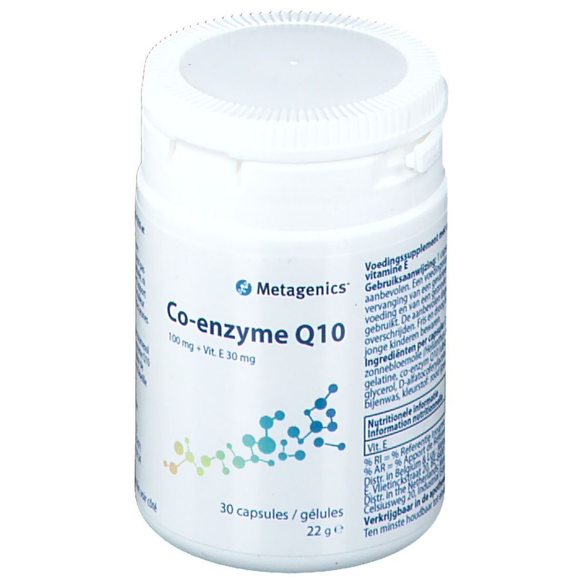 Coenzyme Q10 100Mg + Vitamine E