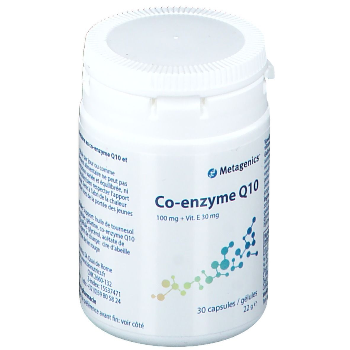 Coenzyme Q10 100Mg + Vitamine E