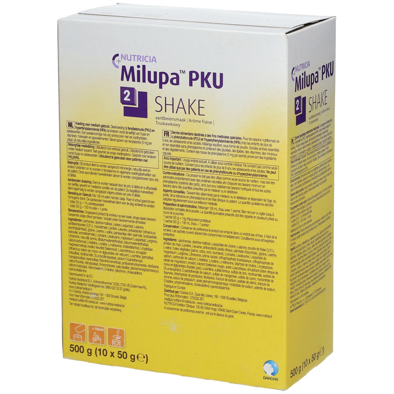 Milupa PKU 2 Shake Fraise