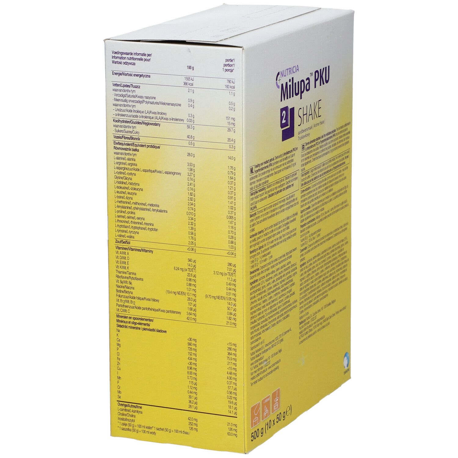 Milupa PKU 2 Shake Fraise