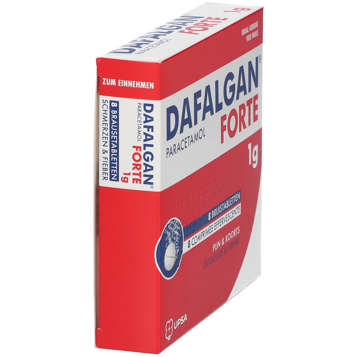 Dafalgan® Forte 1g Paracétamol | Douleurs & Fièvre