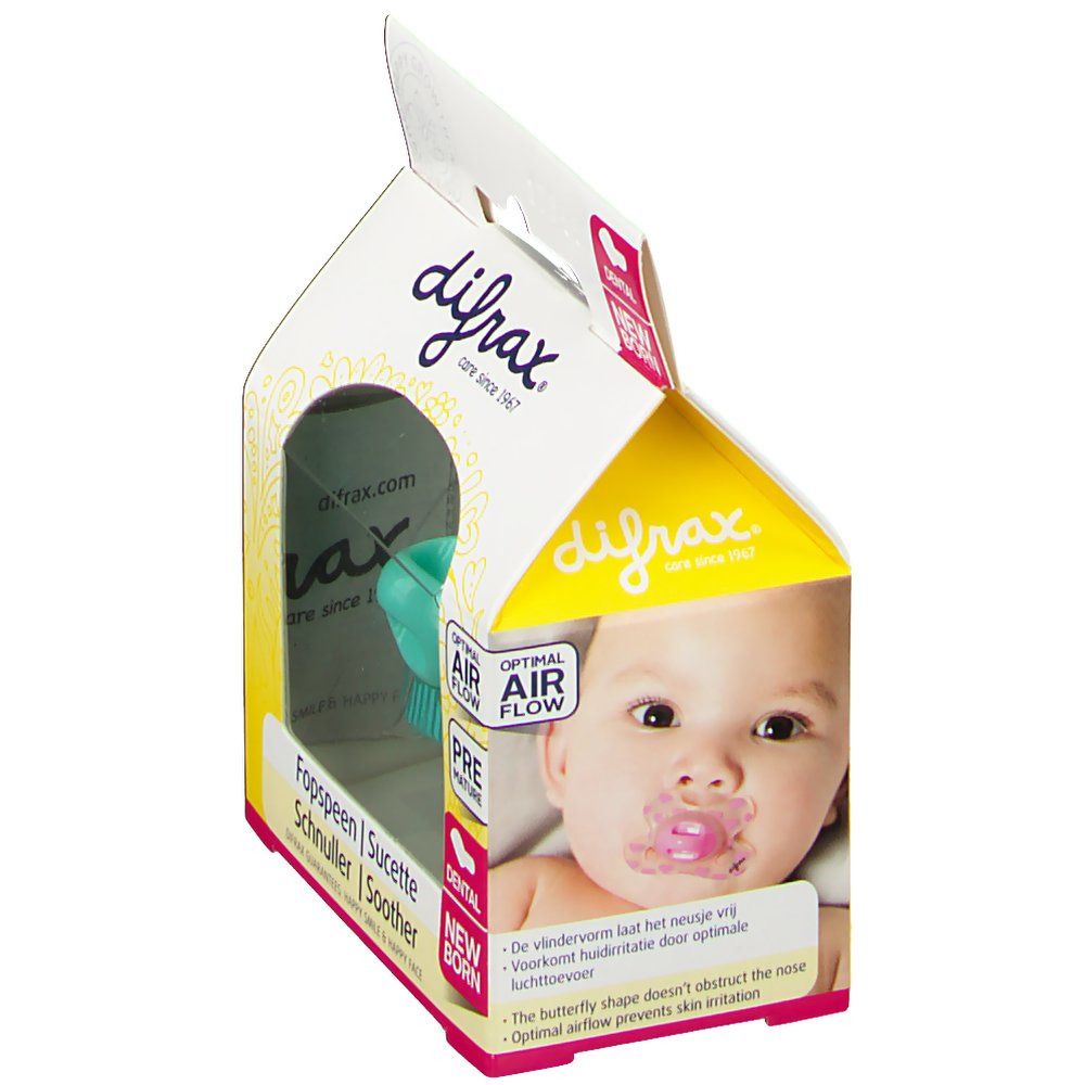 Difrax Sucette Dental Boy Newborn