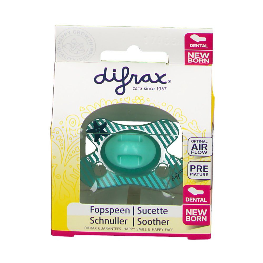 Difrax Sucette Dental Boy Newborn