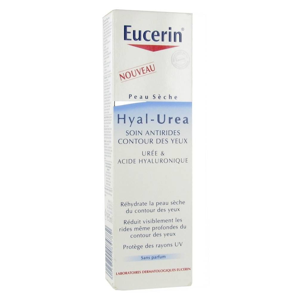 Eucerin Peau Seche Hyal Urea Cr Anti Rides Yeux