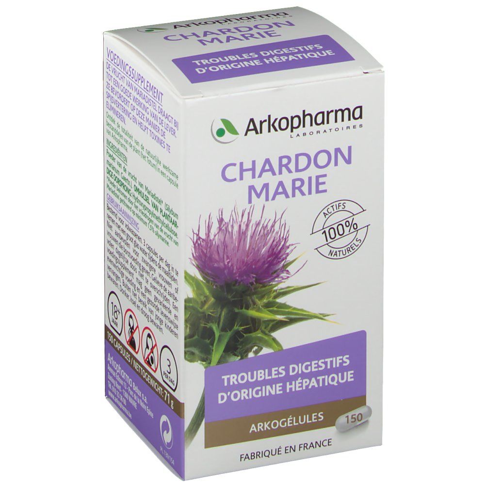 Arkogélules Chardon Marie Vegetal