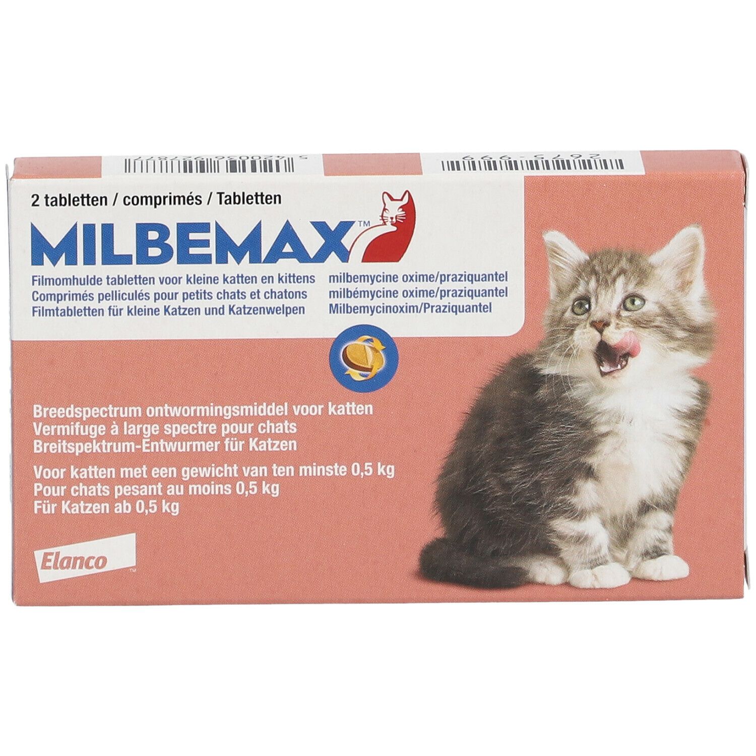 Milbemax Kleine Katten en Kittens