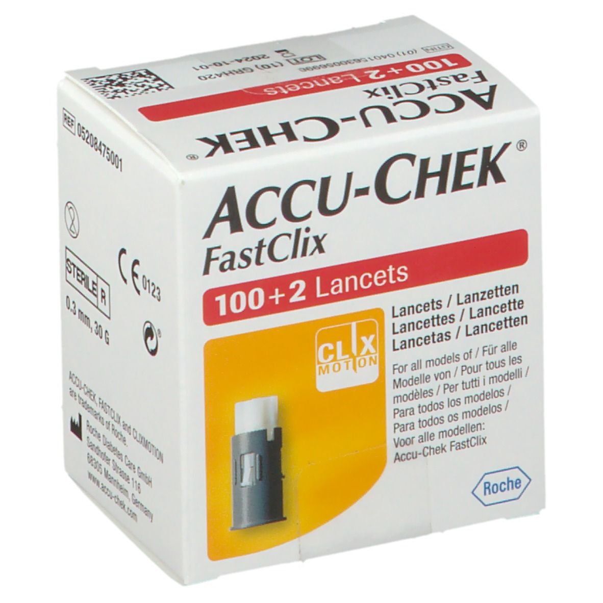 Accu-Chek Fastclix Lancettes