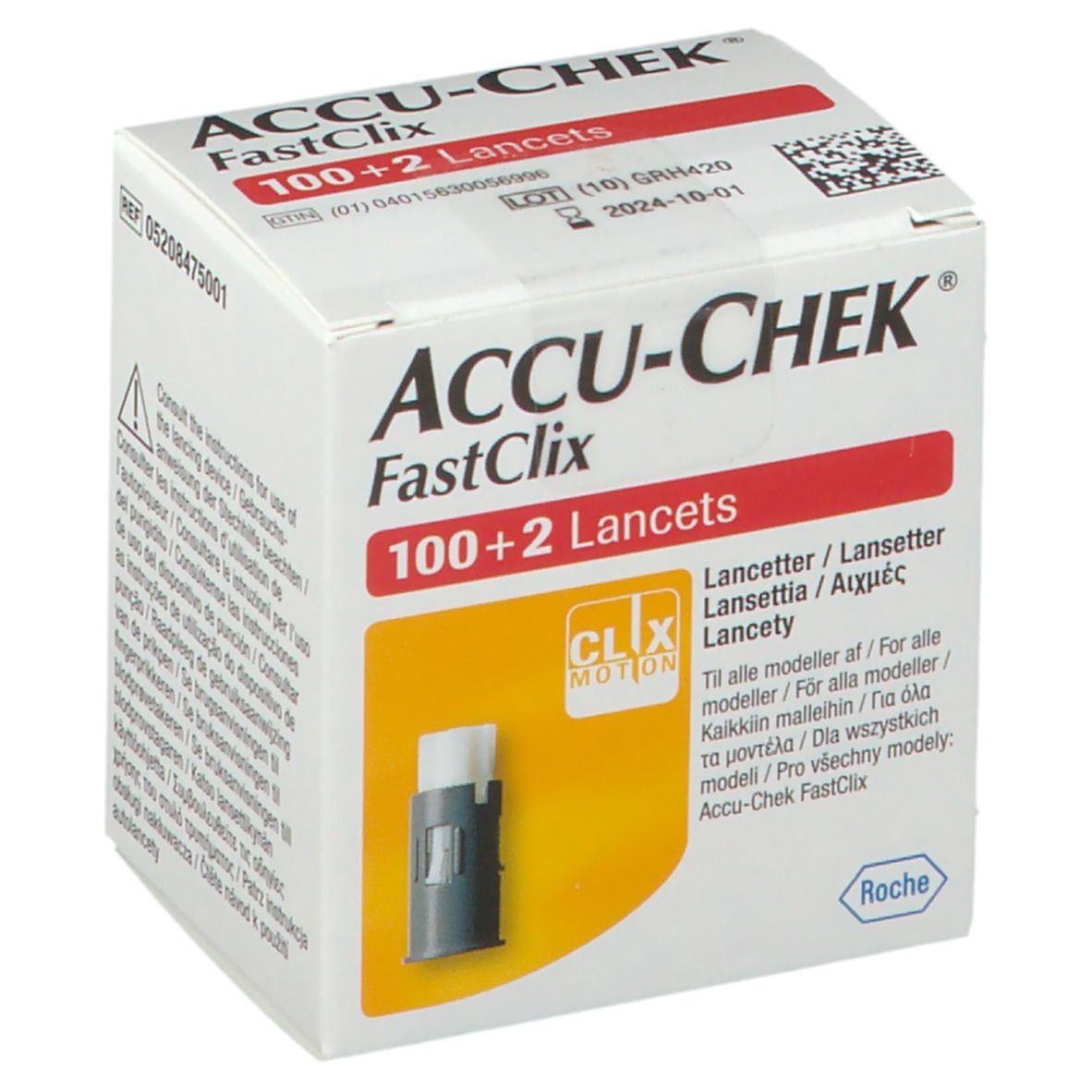 Accu-Chek Fastclix Lancettes