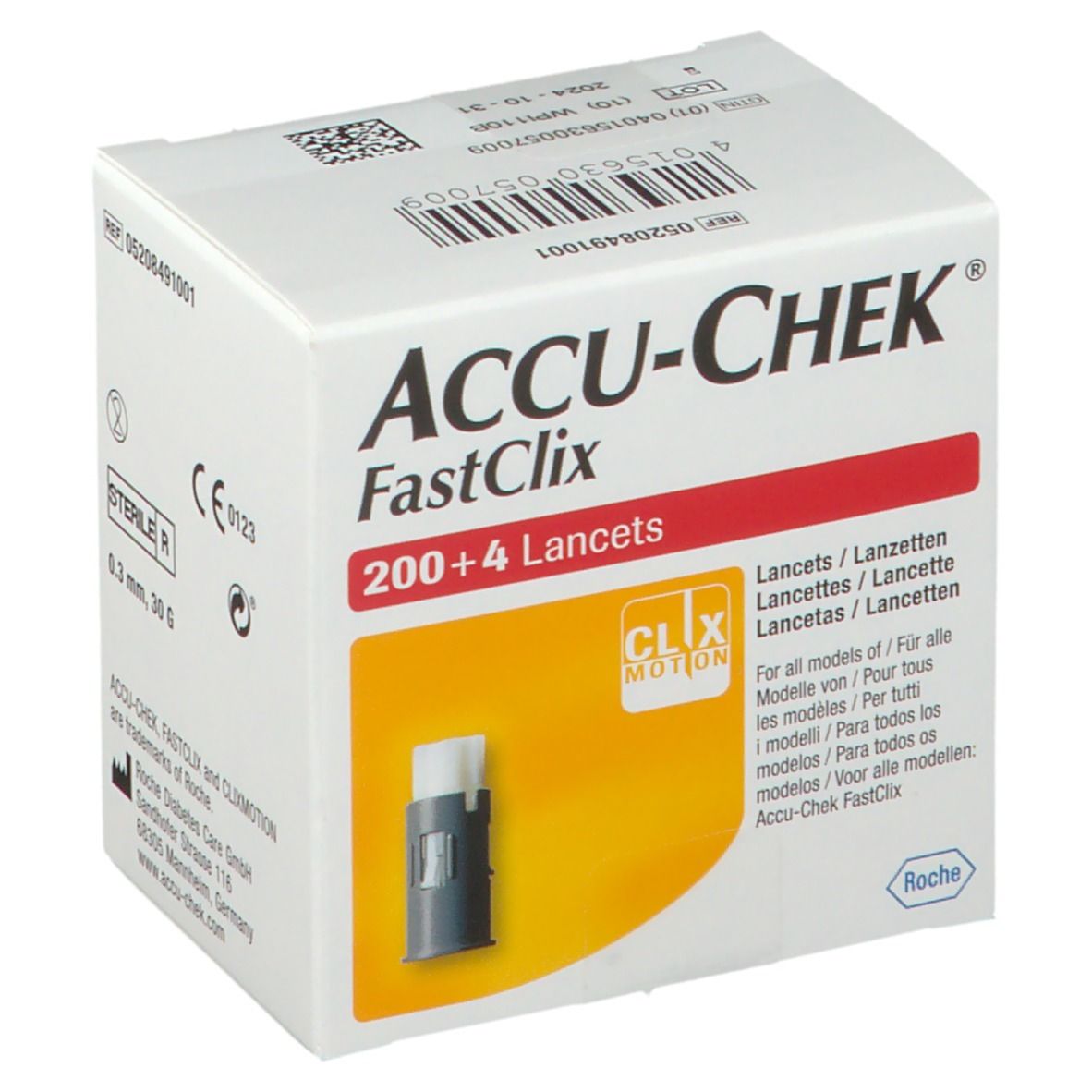 Accu-Chek Fastclix Lancettes