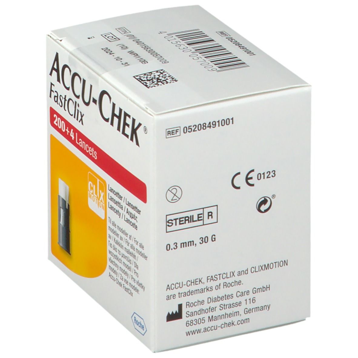 Accu Chek Fastclix Lancettes Pc S Farmaline