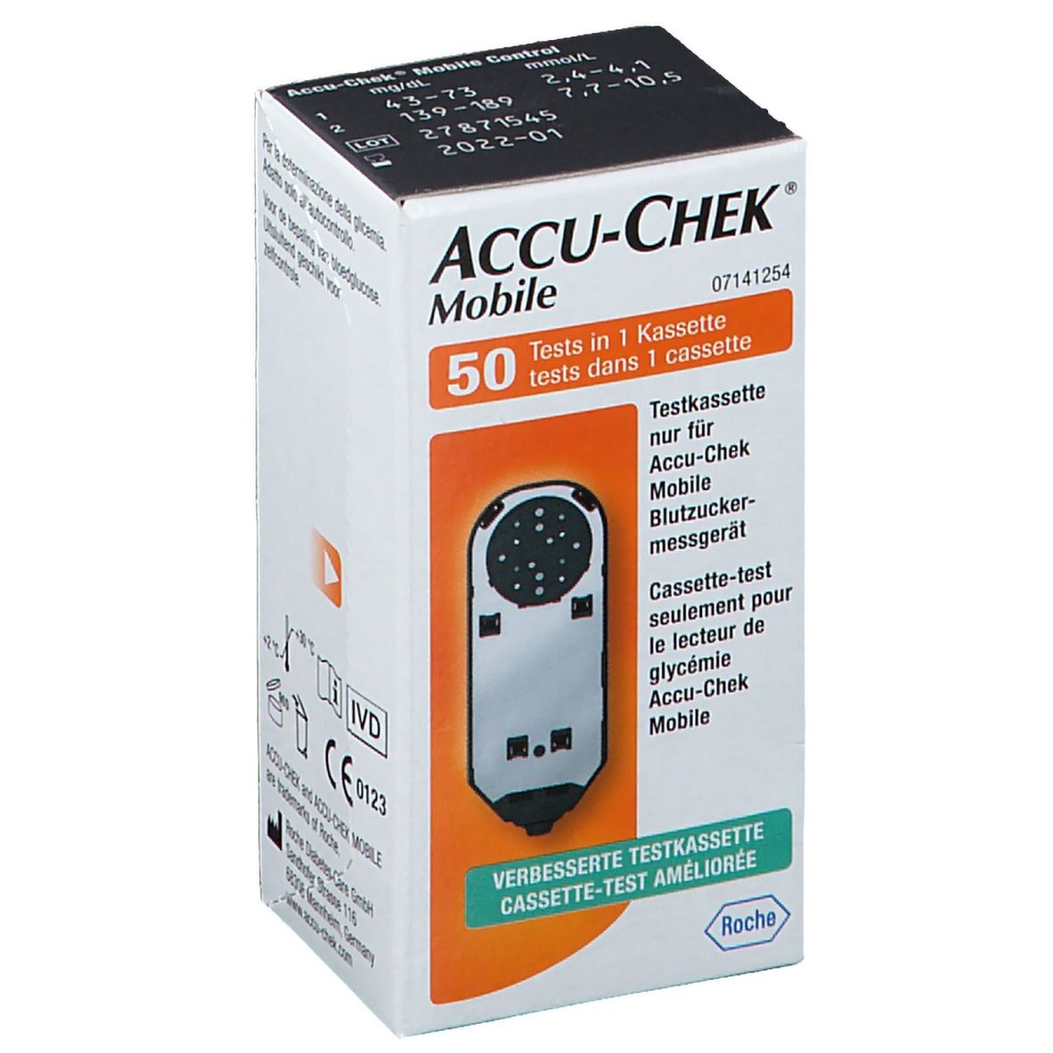 Accu-Chek Mobile Test Cassette