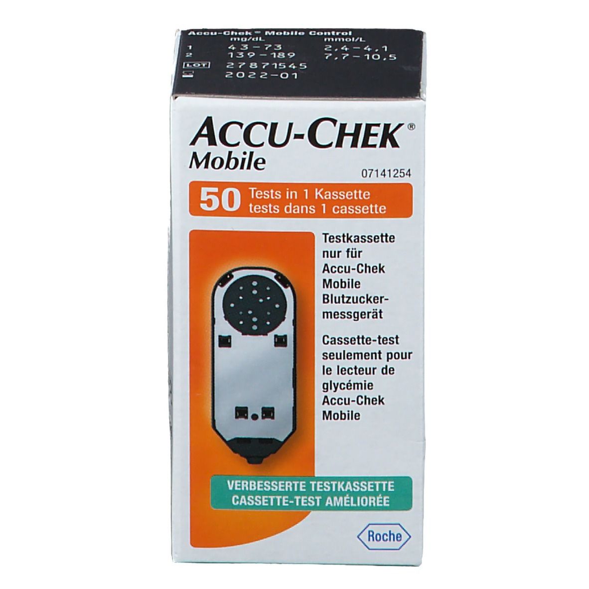 Accu-Chek Mobile Cassette - Test