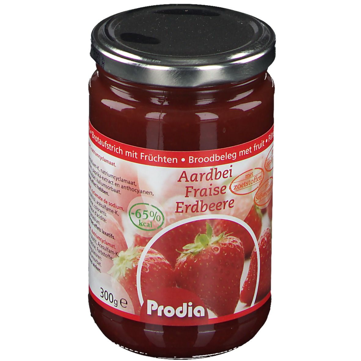 Prodia Broodbeleg Aardbei + Maltitol