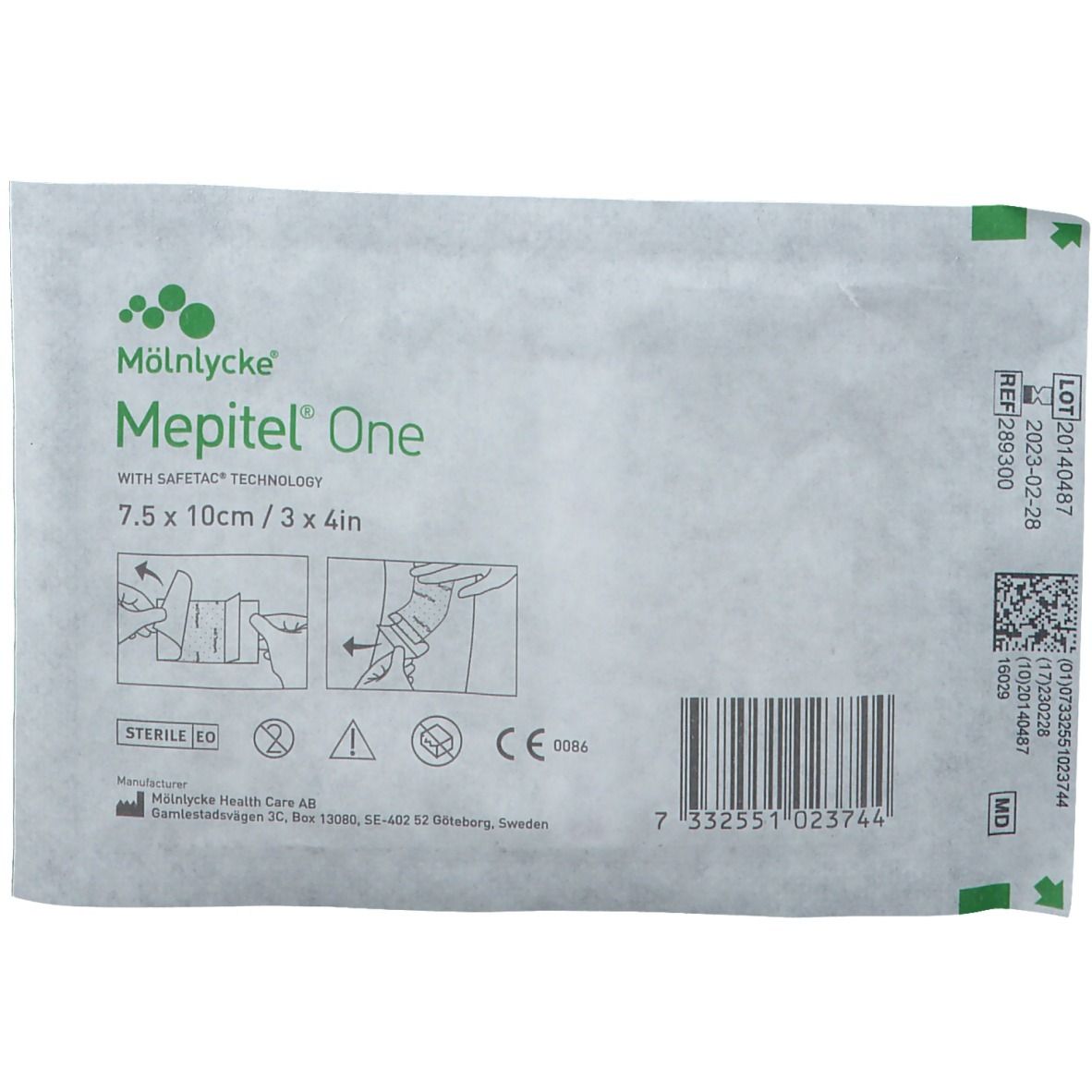 Mepitel One Sterile 7.5cm x 10 cm 289300