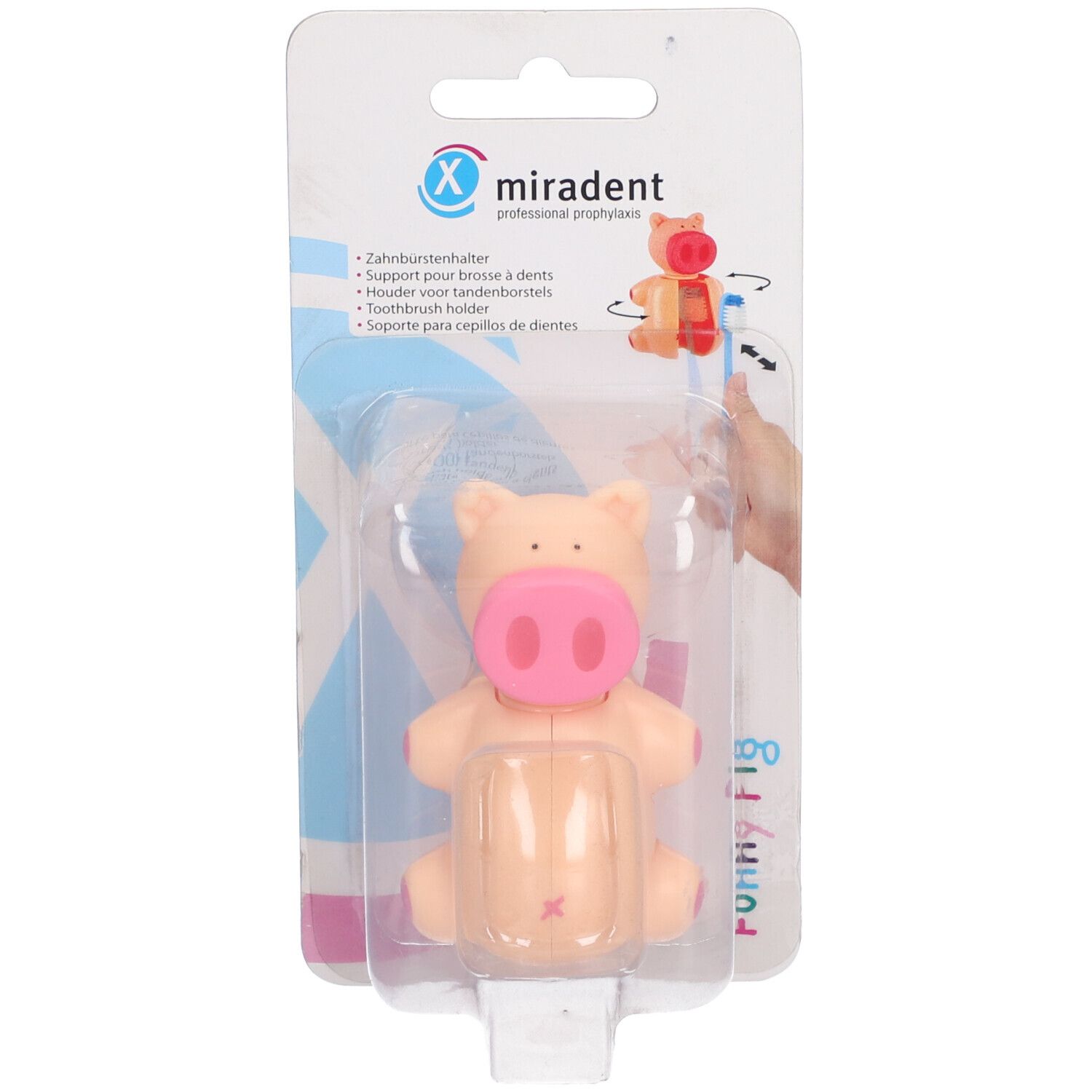 Miradent Funny Animals Porc Socle Brosse