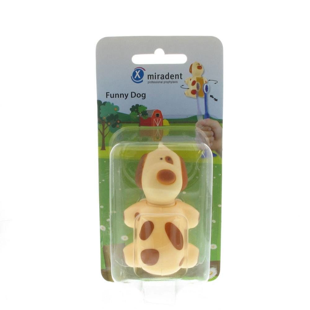Miradent Funny Animals Chien Socle Brosse