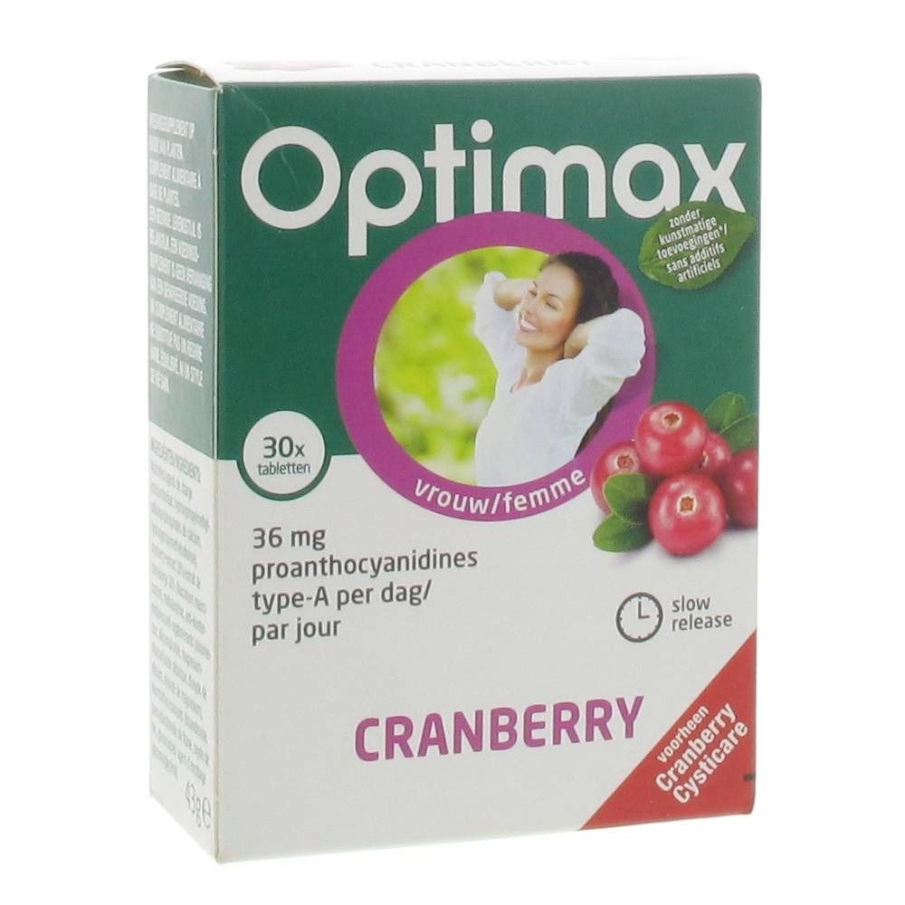 Optimax Cranberry Slow Release