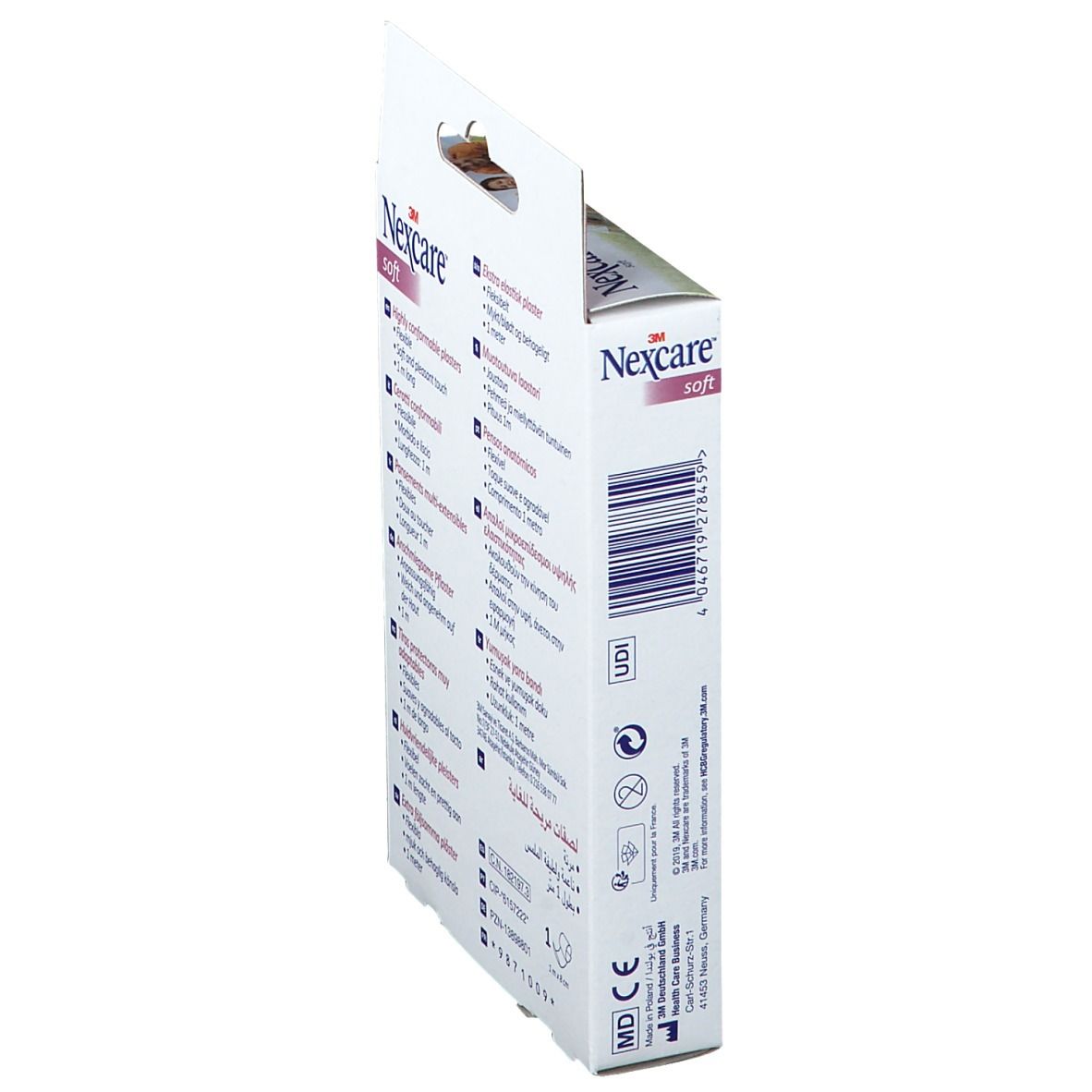 3M Nexcare Soft Strips Bande 8cm x 1m N0501B