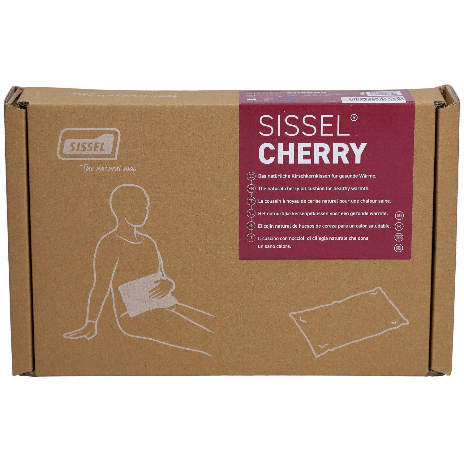 Sissel® Cherry 20 x 40 cm Rouge