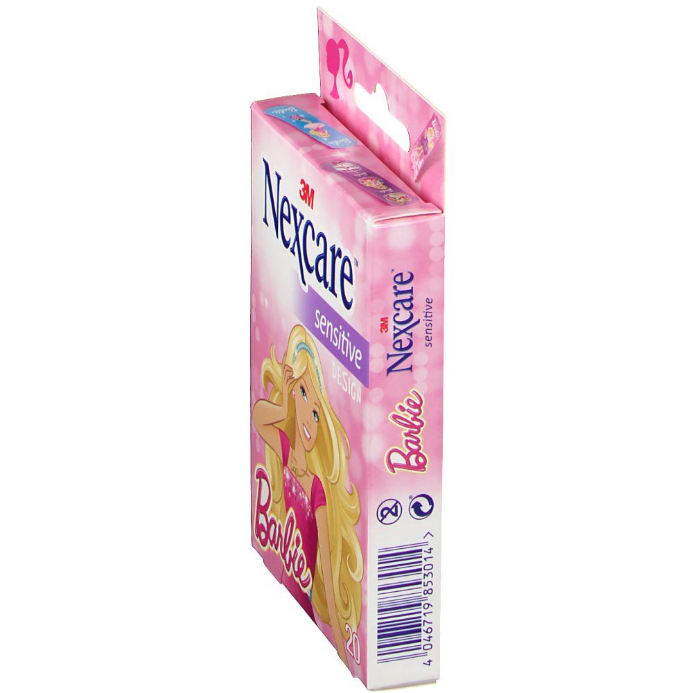 3M Nexcare Sensitive 3 Maten Assortiment Barbie N0920MBW