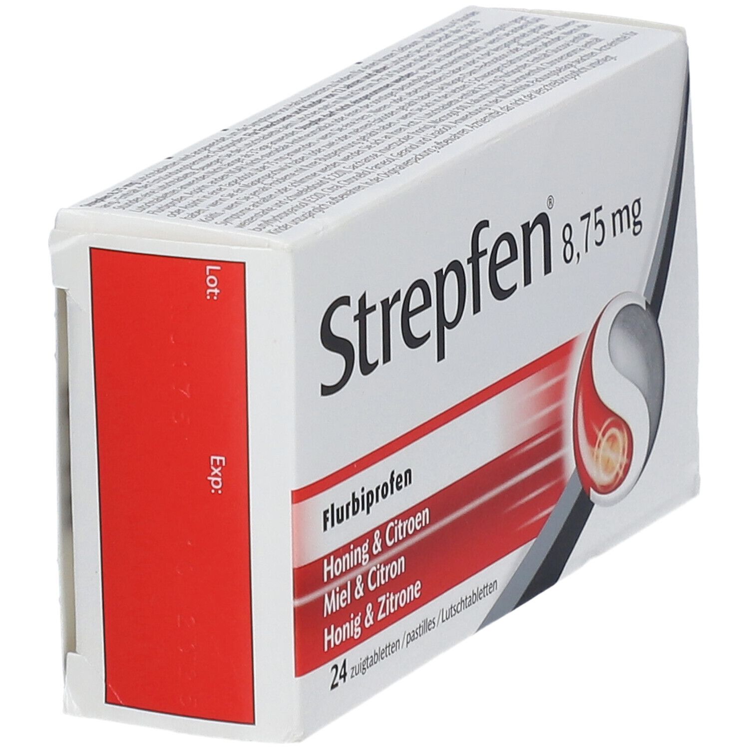 Strefen Pastilles Miel Citron  8.75mg