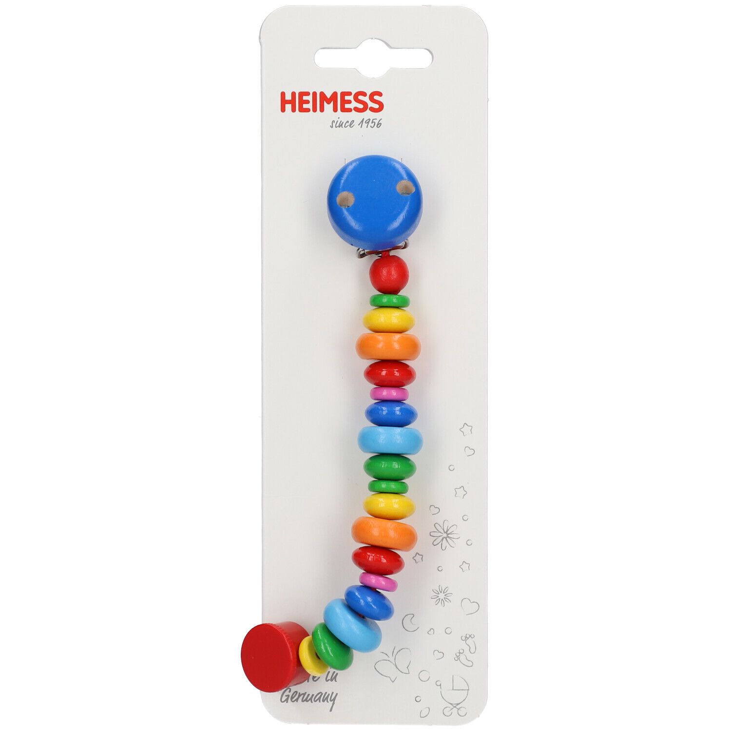 Momma Fopspeen Ketting Hout Multicolor