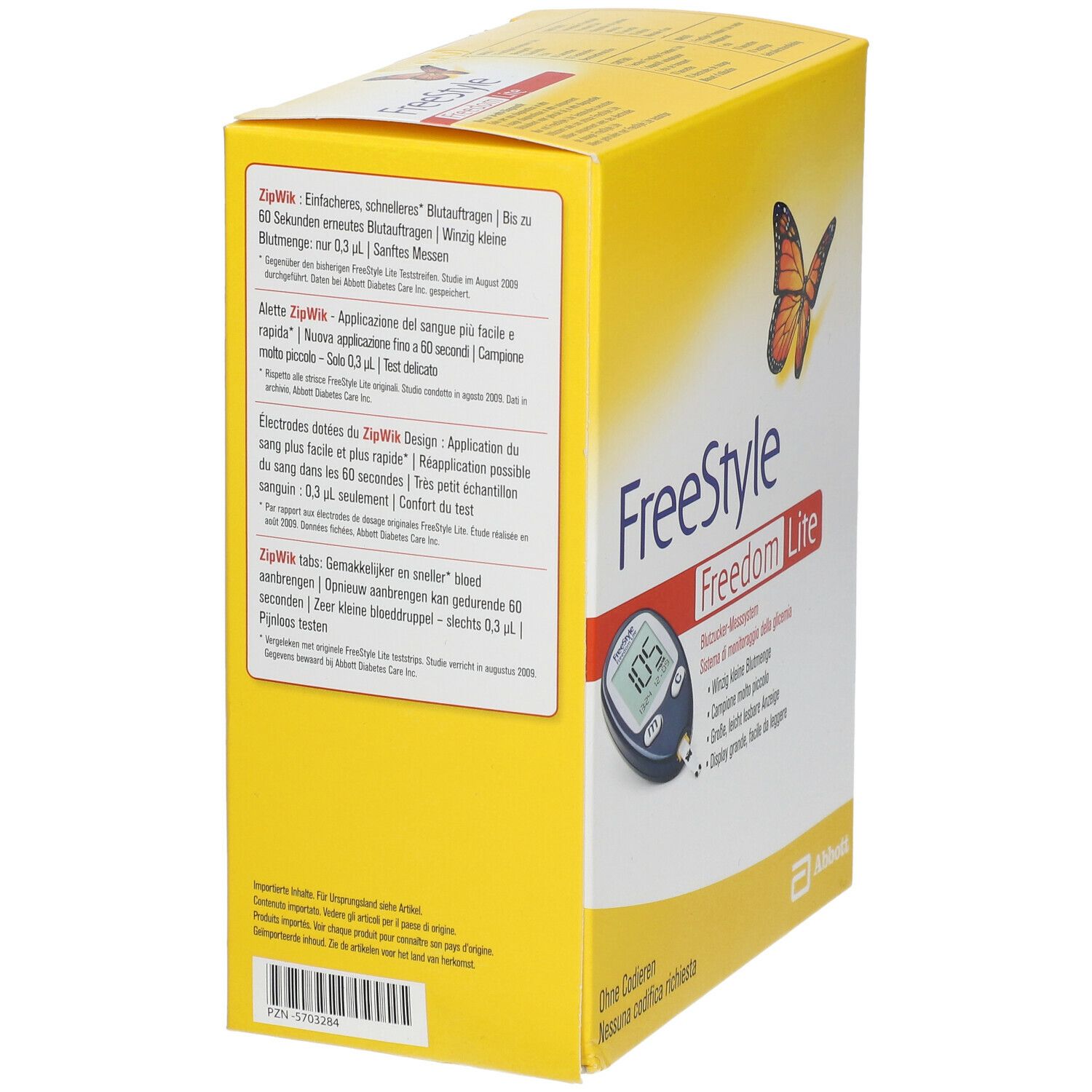 Freedom Freestyle Lite Lecteur de Glycémie Kit de Démarrage 7091520