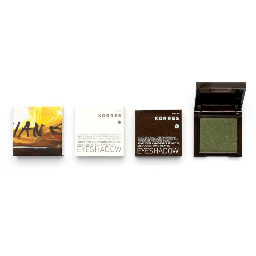 Korres Sunflower & Evening Primrose Eyeshadow 49 Cypress Green