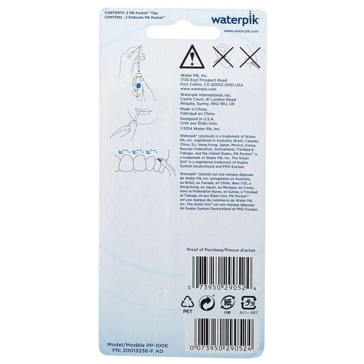 Waterpik® Pik Pocket Tip