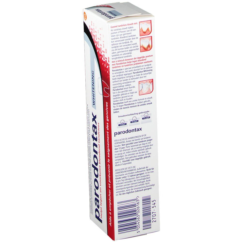 Parodontax Dentifrice Whitening au Fluor