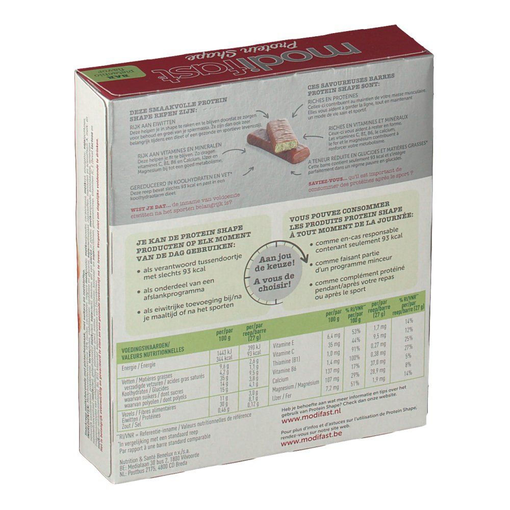 Modifast Proti Plus Reep Pistache