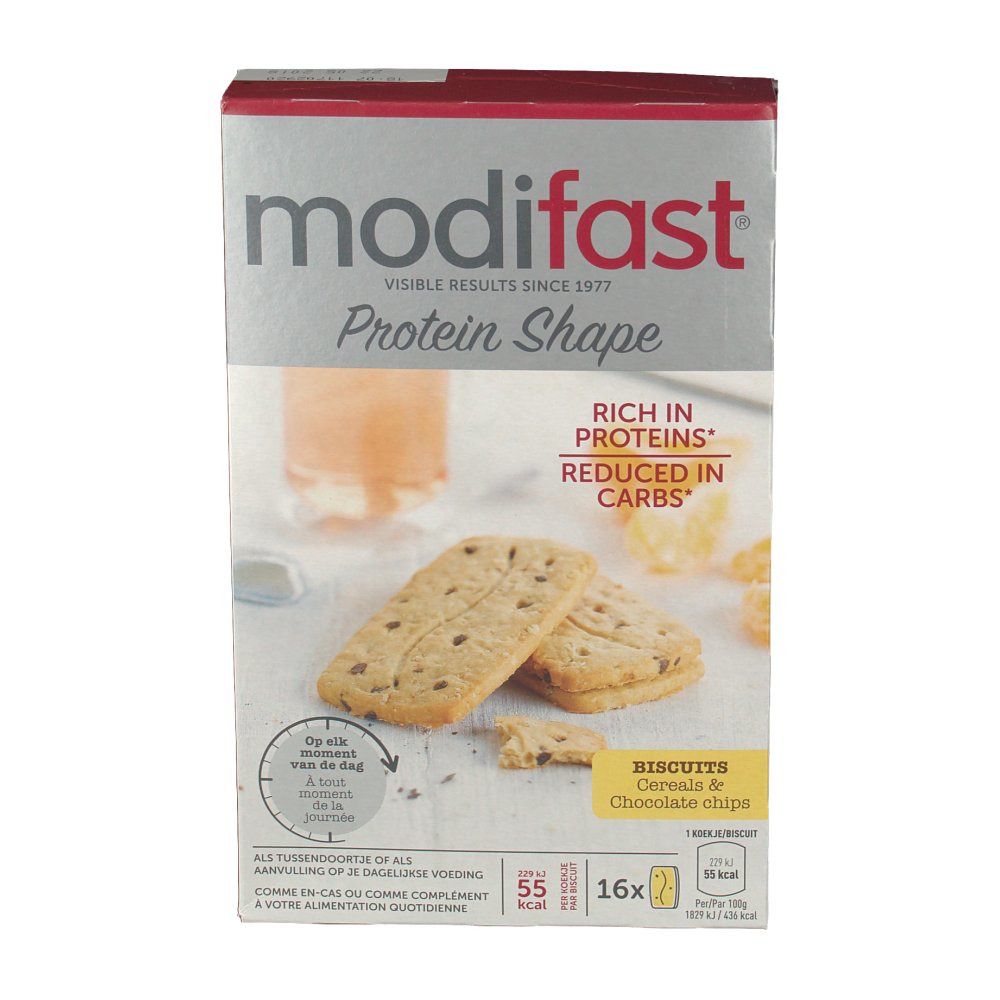 Modifast Proti Plus Biscuit Céréales Chocolat