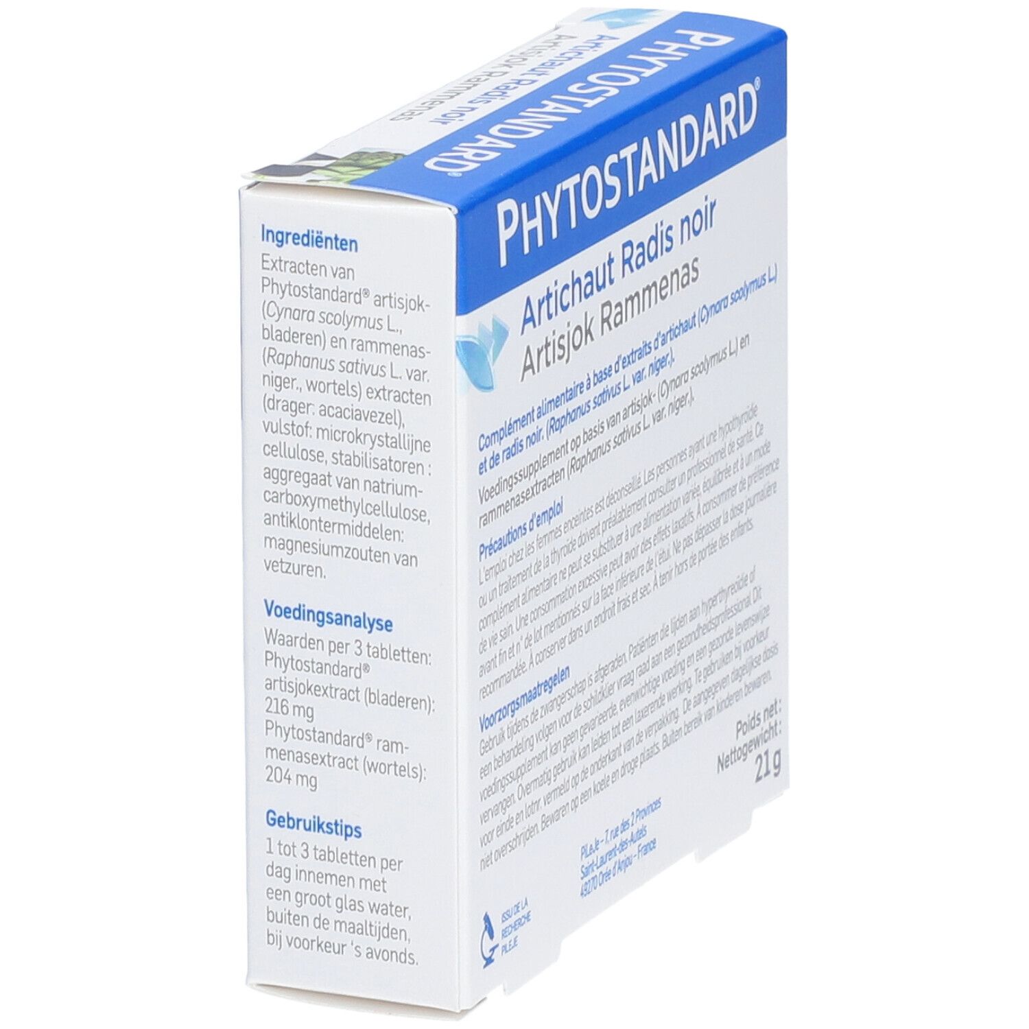 Phytostandard Artichaut Radis Noir