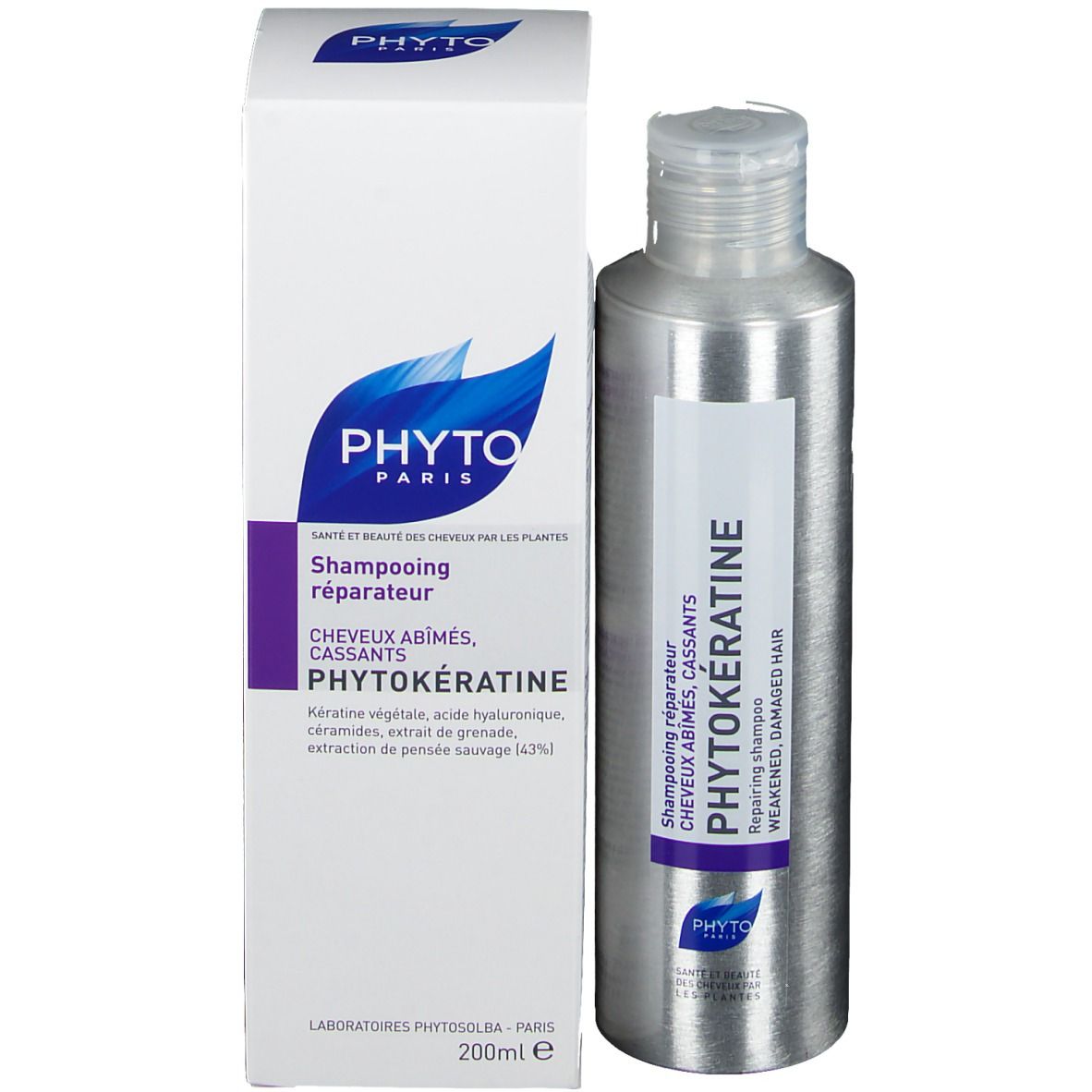 Phyto Phytokeratine Shampooing Réparateur