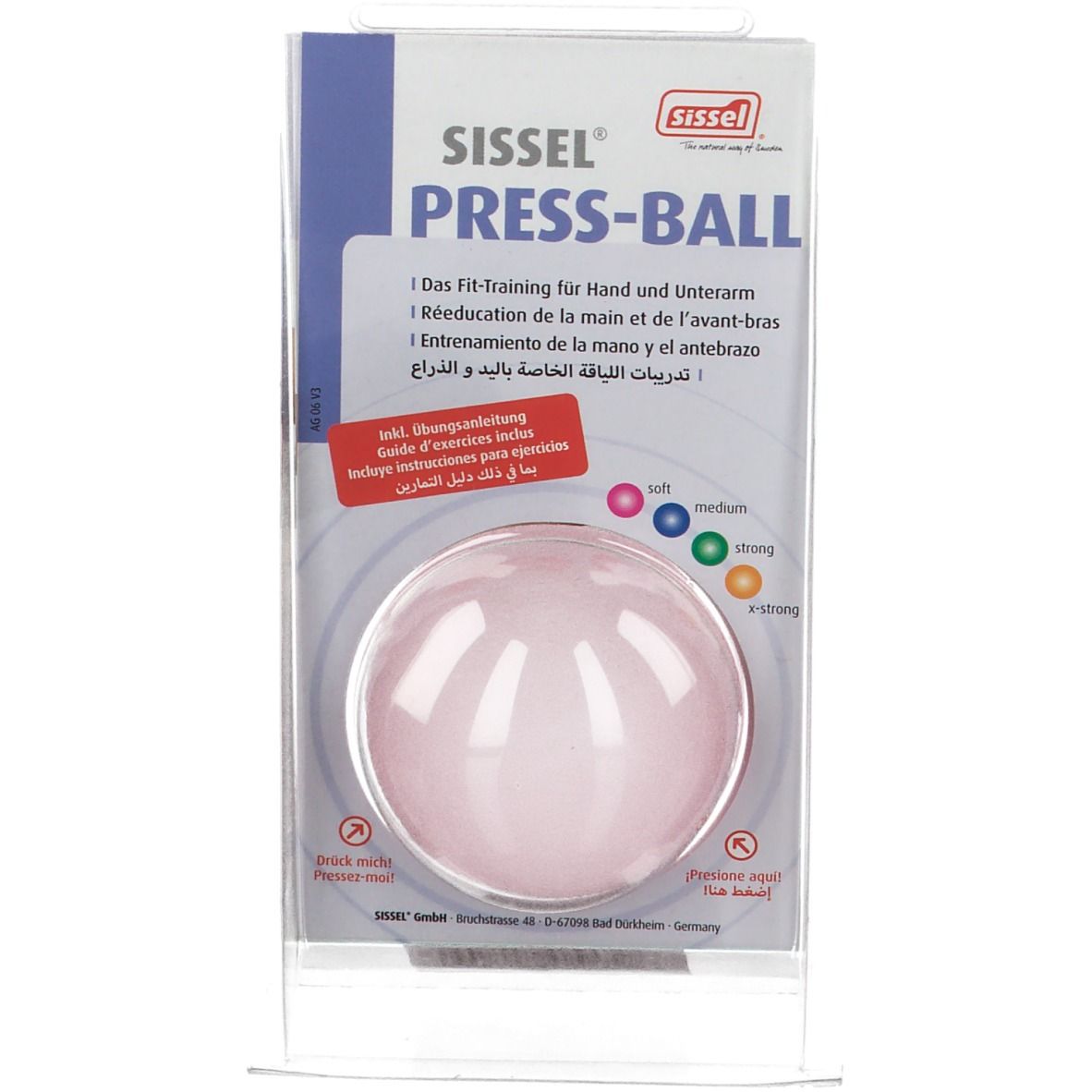 Sissel Press-Ball Soft Rose