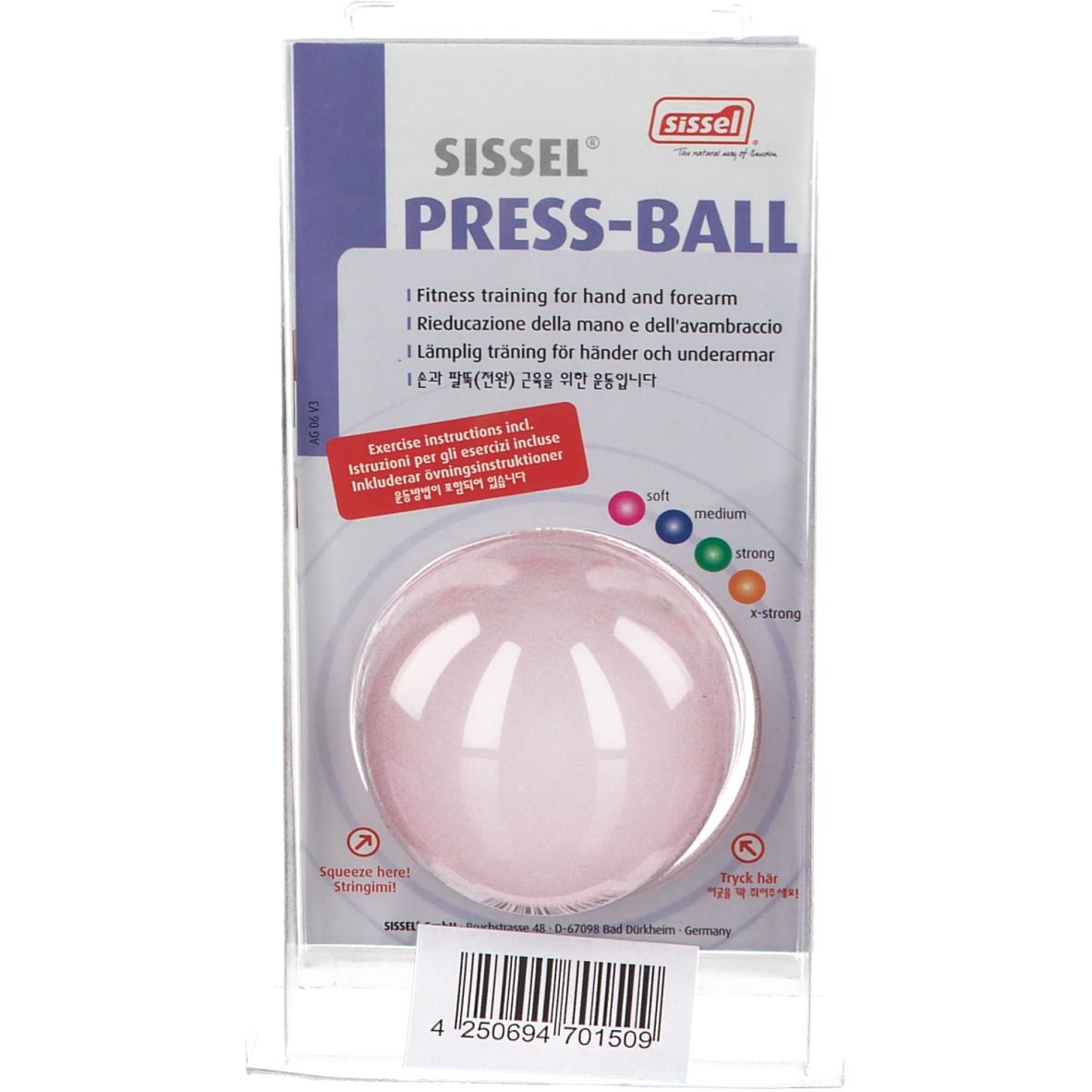 Sissel Press-Ball Soft Rose