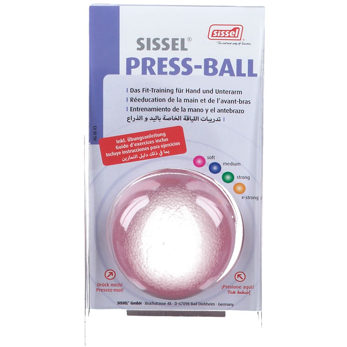 Sissel Press-Ball Soft Rose