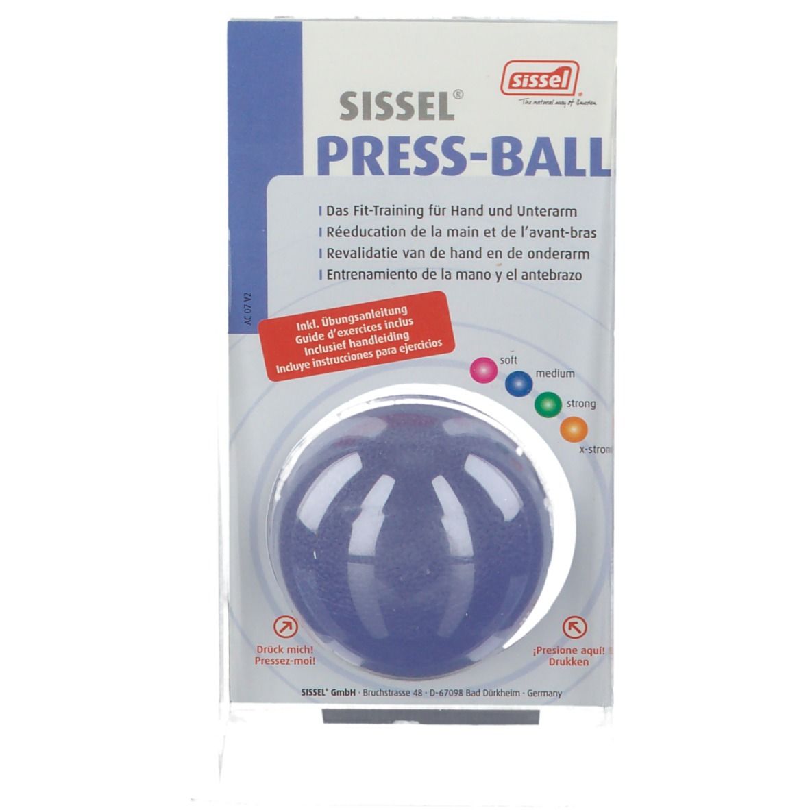 Sissel Press-Ball Medium Bleu